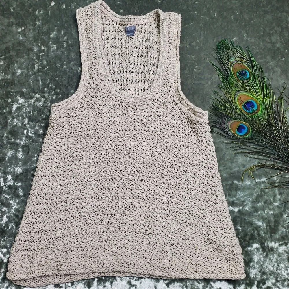 Aerie Crochet Sleeveless‎ Tank